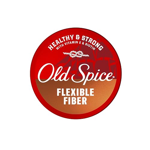 Old Spice Mens Hair Fiber, Flexible Fiber, Healthy & Strong with Vitamin E & Biotin, Hair Styling, Low Hold, Low Shine, 2.22 oz Beauty & Personal Care Old Spice
