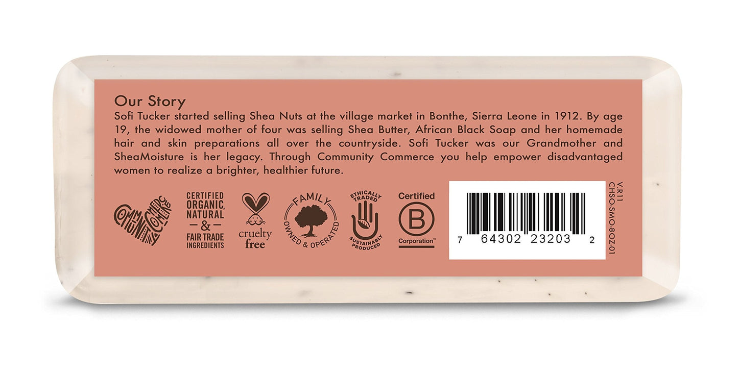 Shea Mst Ccnt&Hbscs Shbtr Size 8.0 O Shea Moisture Coconut & Hibiscus Shea Butter Soap 8.0oz Beauty & Personal Care SHEA