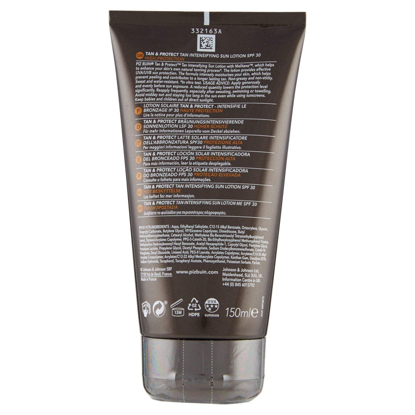 Piz Buin Tan And Protect Tan Intensifying Loción Spf30 150Ml Beauty & Personal Care Piz Buin