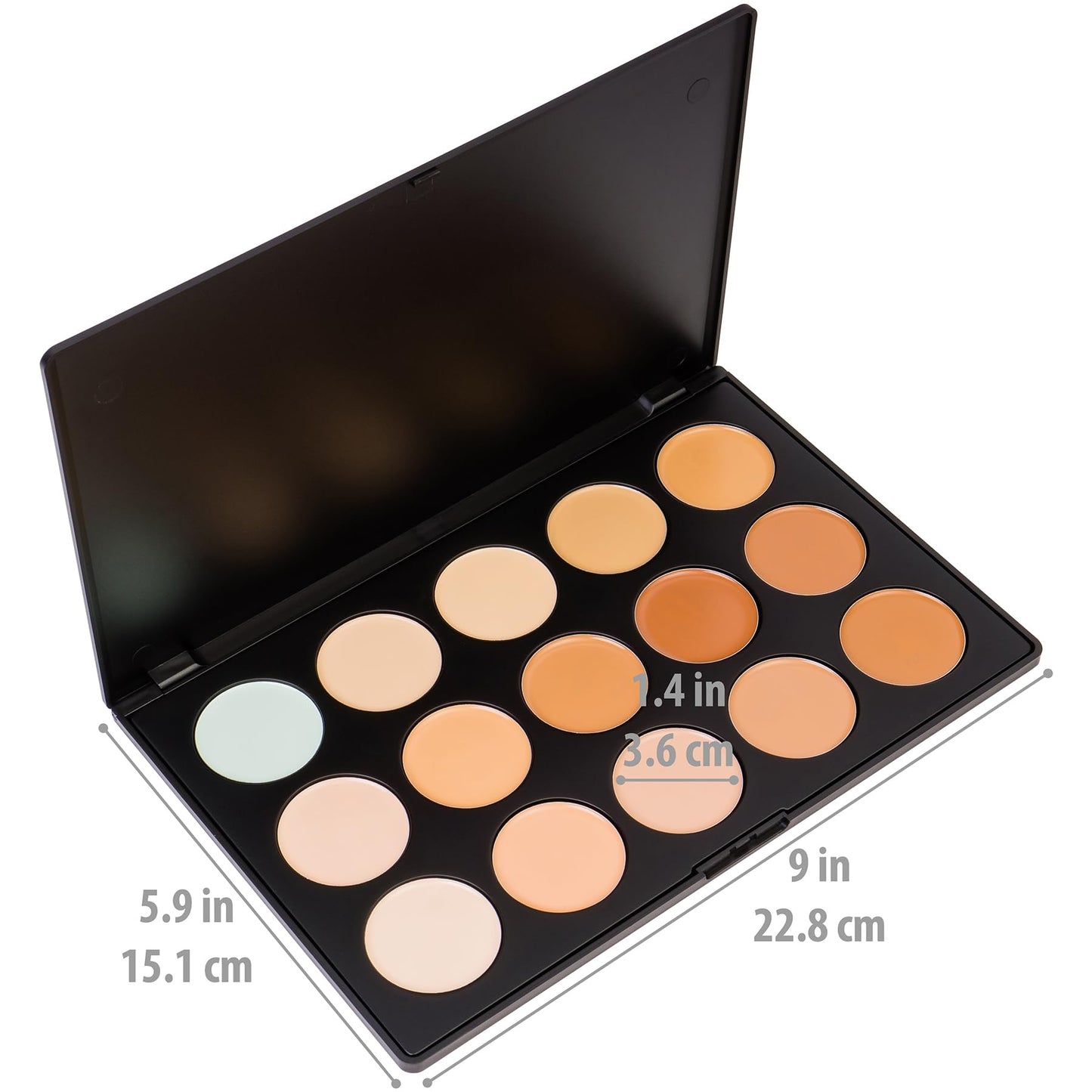 SHANY CONTOUR CAMO Professional Cream Foundation Color Palette,Foundation Primer,Camouflage Concealer Makeup Palette - Contour Camo Beauty & Personal Care SHANY