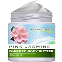 Botanical Beauty PINK JASMINE WHIPPED BODY BUTTER with Shea Butter, Cocoa Butter, Coconut Oil for All Skin Types, for Dry, Sensitive Skin Beauty & Personal Care Botanical Beauty