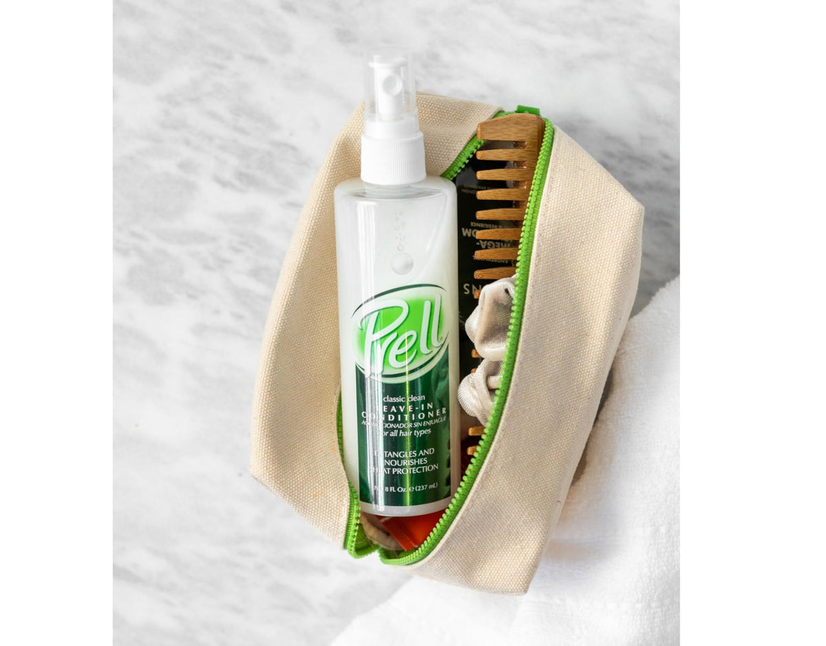 Prell Classic Clean Leave-In Conditioner - Detangles, Nourishes & Protects with Lightweight Heat Defense | 8 fl oz