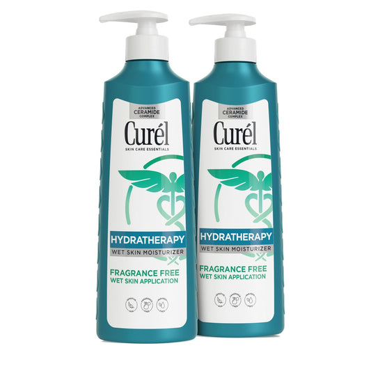 Curel Fragrance Free Itch Defense In Shower Lotion for Sensitive and Dry Skin, Hydra Therapy Body Lotion with Vitamin E, Fast-Absorbing Ceramide Beauty & Personal Care Curel
