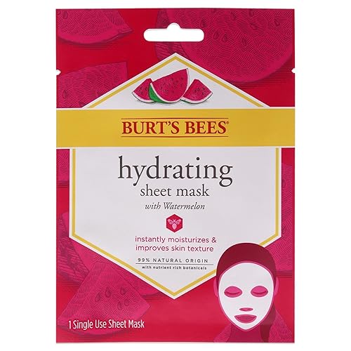 Burt's Bees Burts Bees Hydrating Sheet Mask With Watermelon 1 Pc Beauty & Personal Care Burt's Bees