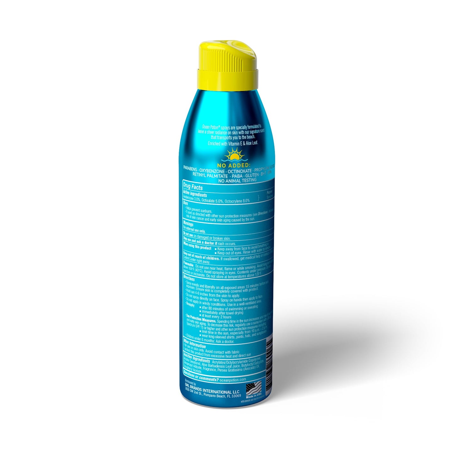 Ocean Potion Sunscreen Body Spray SPF#50 5.5oz C-Spray Beauty & Personal Care Ocean Potion