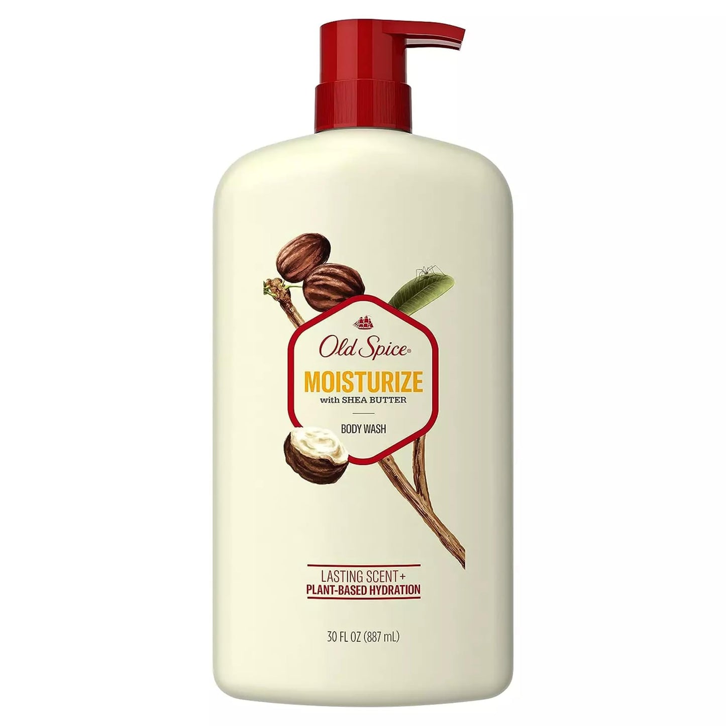 Old Spice Men's Body Wash Moisturize with Shea Butter, 30 Oz Beauty & Personal Care Old Spice