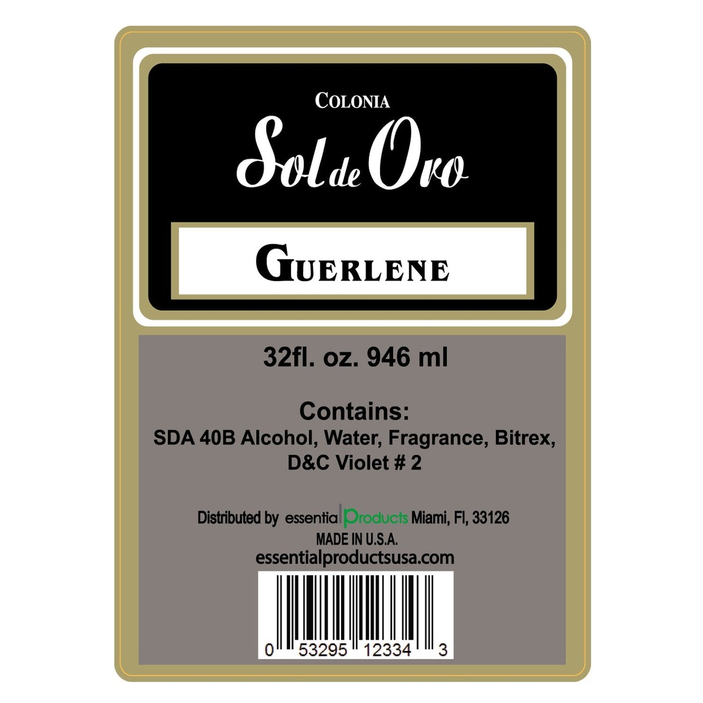 Sol de Oro Cologne Guerlene 32 OZ Beauty & Personal Care SOL DE ORO