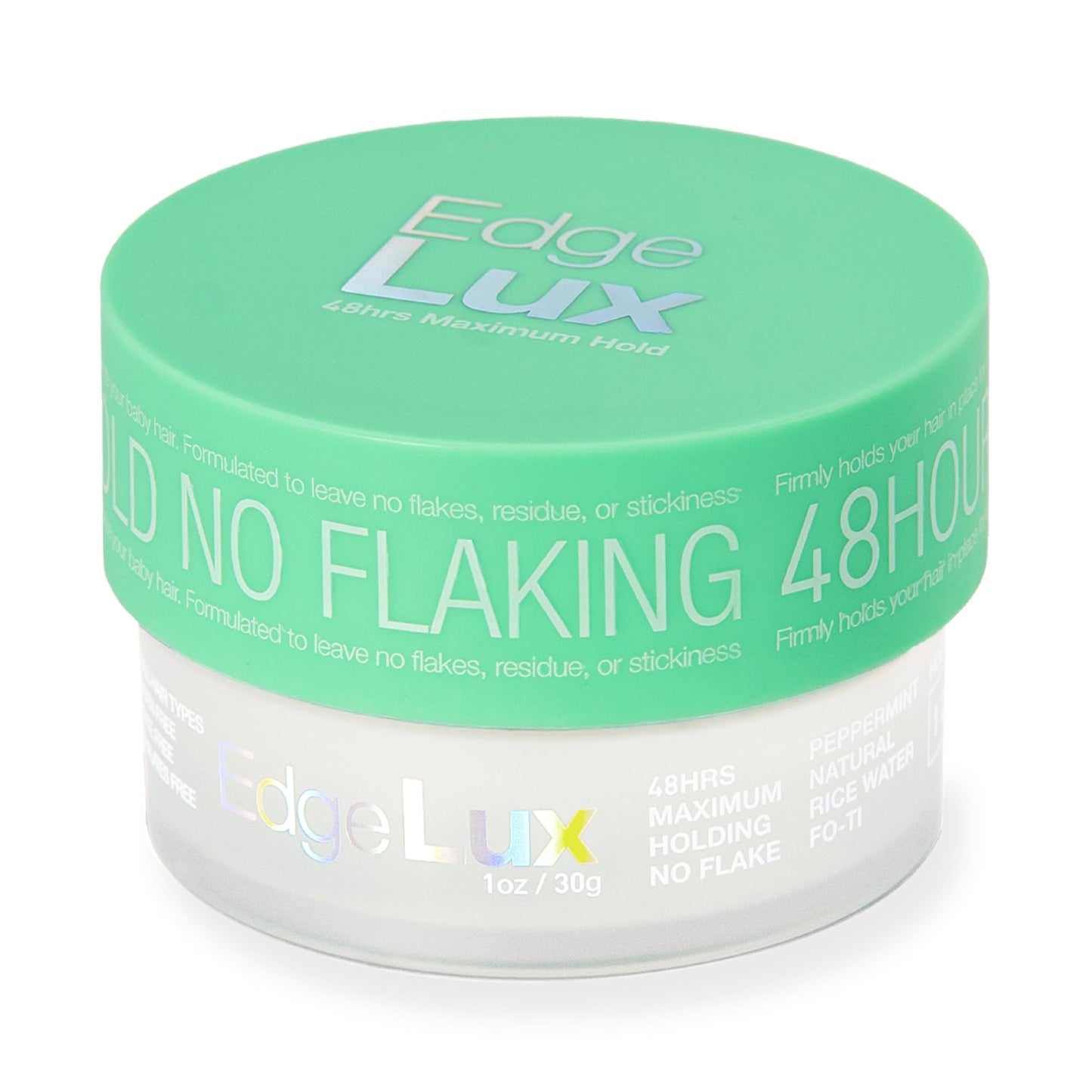 Lux Collection Edge Control Gel for 4C Hair - 48 Hour Maximum Hold Edge Control, Edge Lux with Castor Oil, Keratin & Biotin, Non-Flaking Styling Gel Beauty & Personal Care Lux Collection