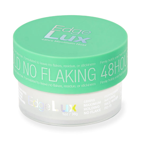 Lux Collection Edge Control Gel for 4C Hair - 48 Hour Maximum Hold Edge Control, Edge Lux with Castor Oil, Keratin & Biotin, Non-Flaking Styling Gel Beauty & Personal Care Lux Collection