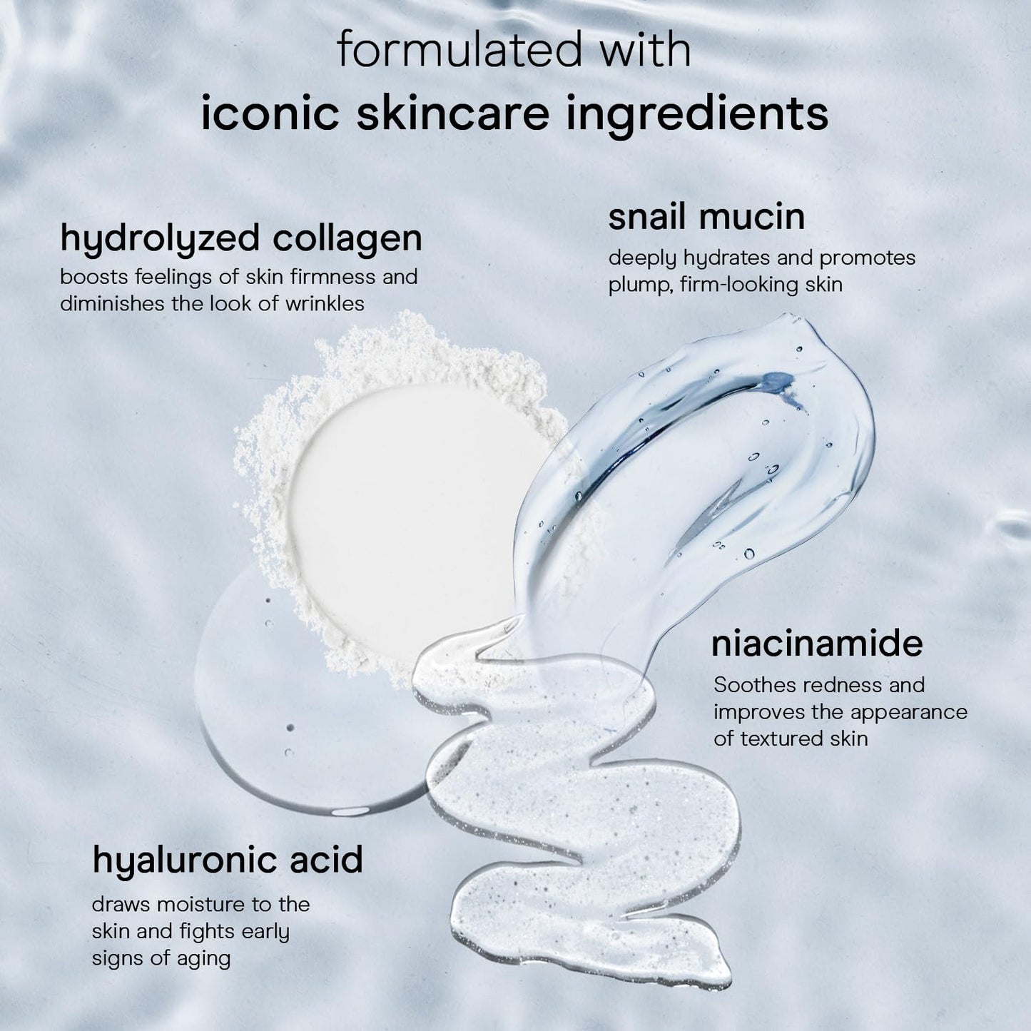 Baebody Snail Mucin Serum Moisturizer - Hydrating Serum for Face with Collagen - Snail Mucin Moisturizer for Youthful Skin - Korean Skin Care Beauty & Personal Care Baebody