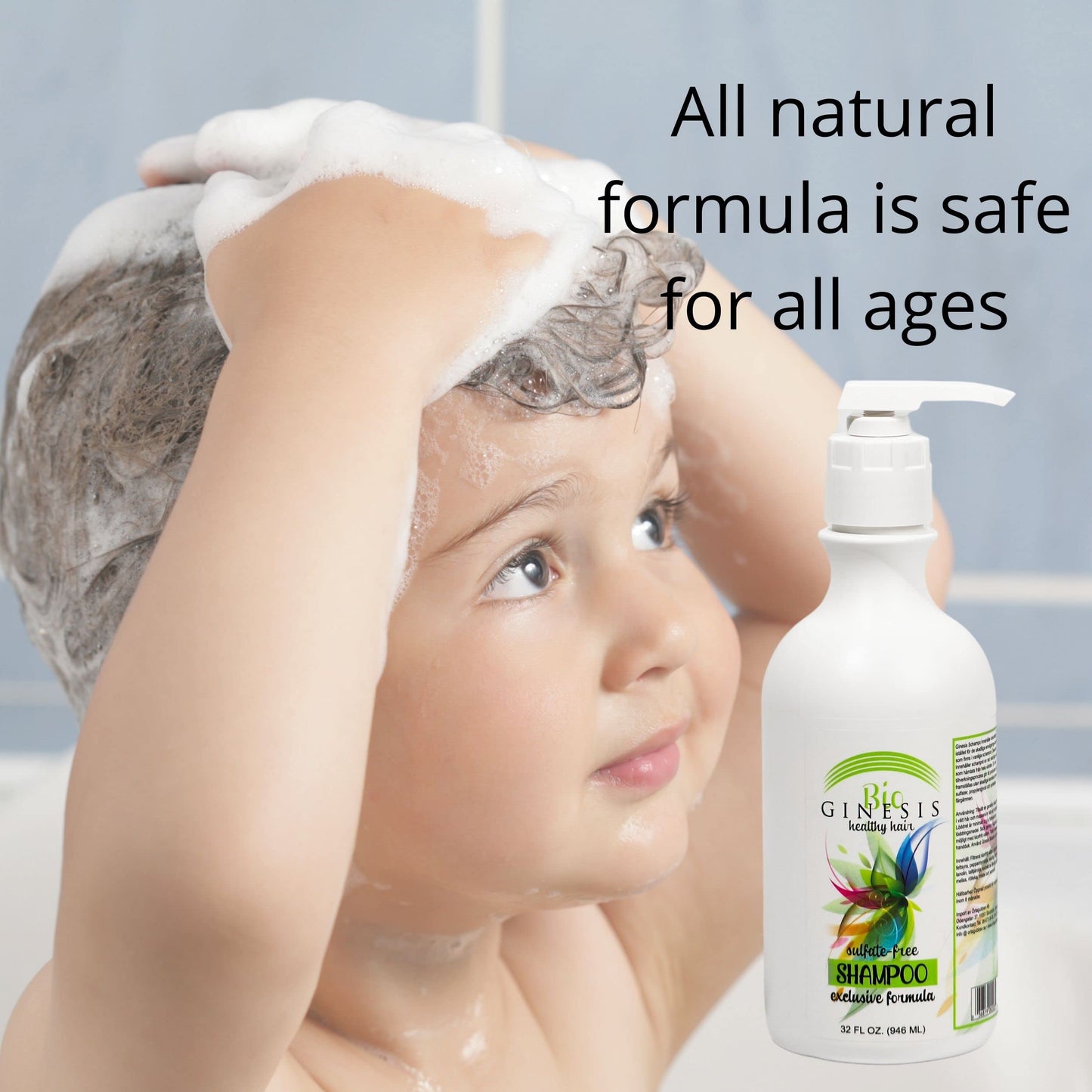 Ginesis Bio Healthy Hair Natural Shampoo (32-Ounce) Beauty & Personal Care Ginesis