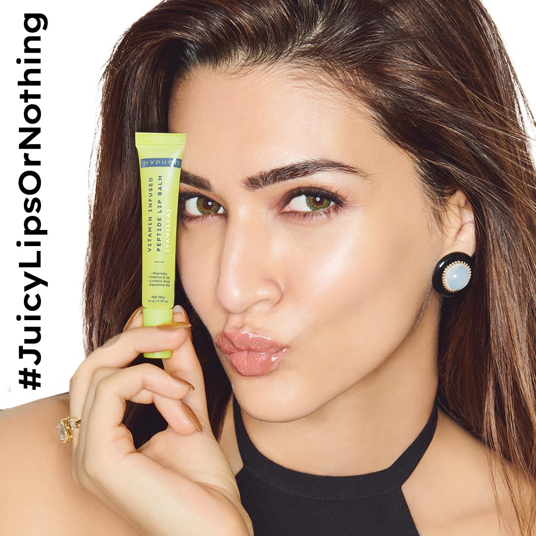 Hyphen-Vitamin Infused Peptide Lip Balm-Vanilla for Dry & Chapped Lips - Hydrating & Moisturizing Lip Balm for Unisex - for Dark Lips - Smoothen Lips Beauty and Personal Care Hyphen