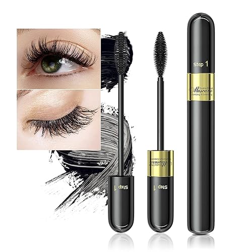 Tubing Mascara Waterproof & Smudge-Proof - 2-1 Long-Lasting Mascara Black Volumizing and Lengthening for Eye Makeup, No Clumping, Curling Eyelashes… Beauty & Personal Care Ihrlpxkc