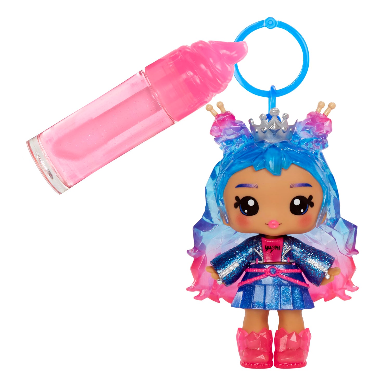 Yummiland Lip Gloss Doll - Roxie Crystal Candy, with DIY Lip Gloss Kit, Ages 4+ Beauty & Personal Care Yummiland