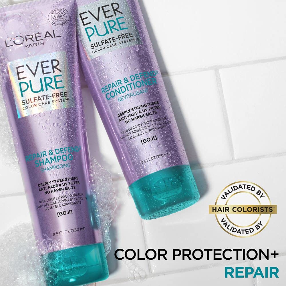 L’Oreal ParisEver Pure Volume Shampoo Lotus, 8.5 Fl Oz (Pack of 2) Beauty & Personal Care L'Oreal Paris