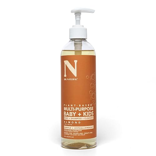 Dr. Natural Multi-Purpose Soap - Body Wash and Shampoo - Almond - 16 oz Beauty & Personal Care Dr. Natural
