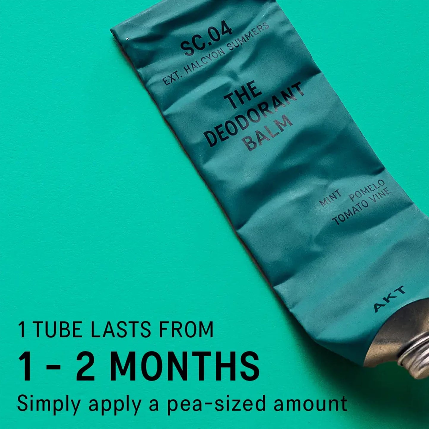 AKT Deodorant Balm 1.7 Fl Oz, Natural Deodorant for Men and Women, Award-Winning, Multi-use, Cream Deo Without Aluminum, Sc.04 Halcyon Summers Beauty and Personal Care AKT