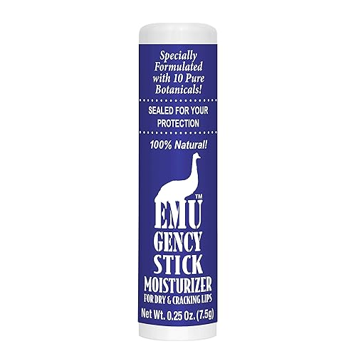 Montana Emu Ranch - EMUgency All Purpose Moisturizing Pocket Stick - 0.25 Ounce - Helps Relieve Chapped, Cracked, and Split Lips and Skin Beauty & Personal Care Montana Gold