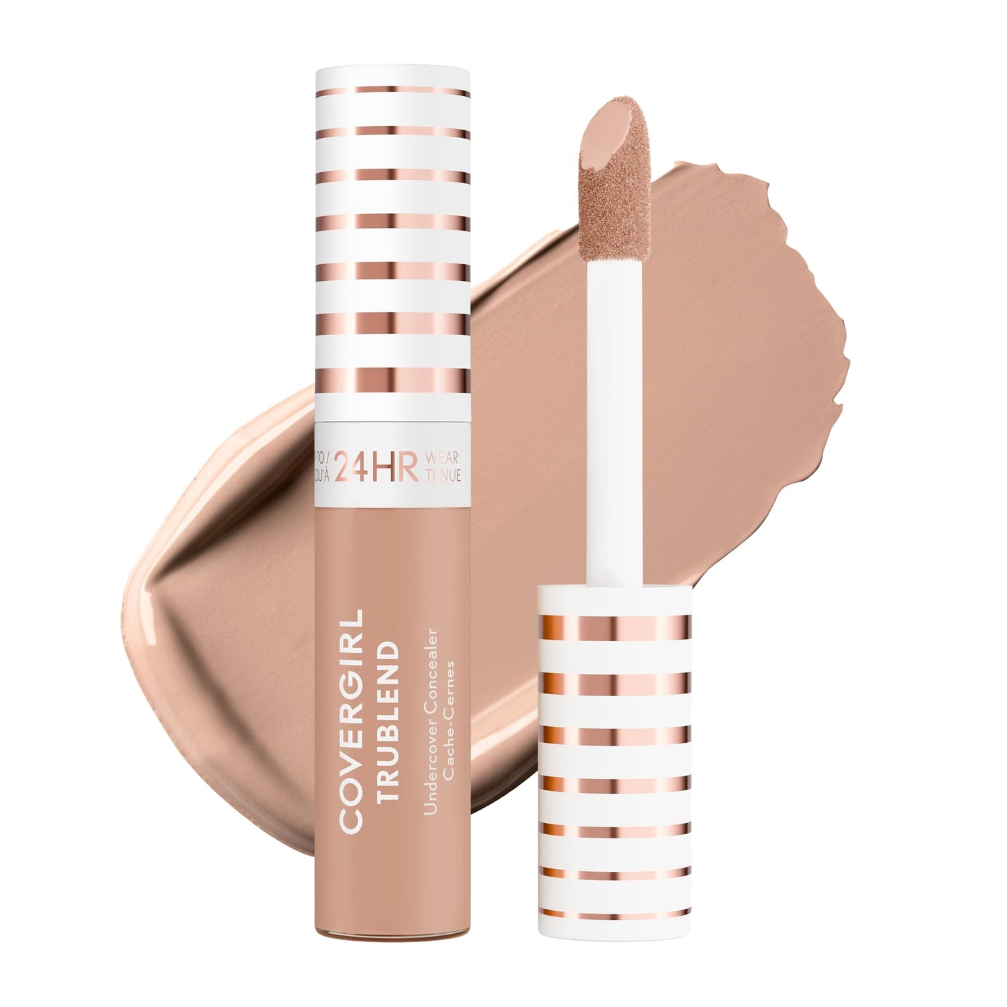COVERGIRL TruBlend Undercover Concealer, Natural Ivory, 0.33 Fl Oz (Pack of 2) Beauty and Personal Care COVERGIRL Default Title