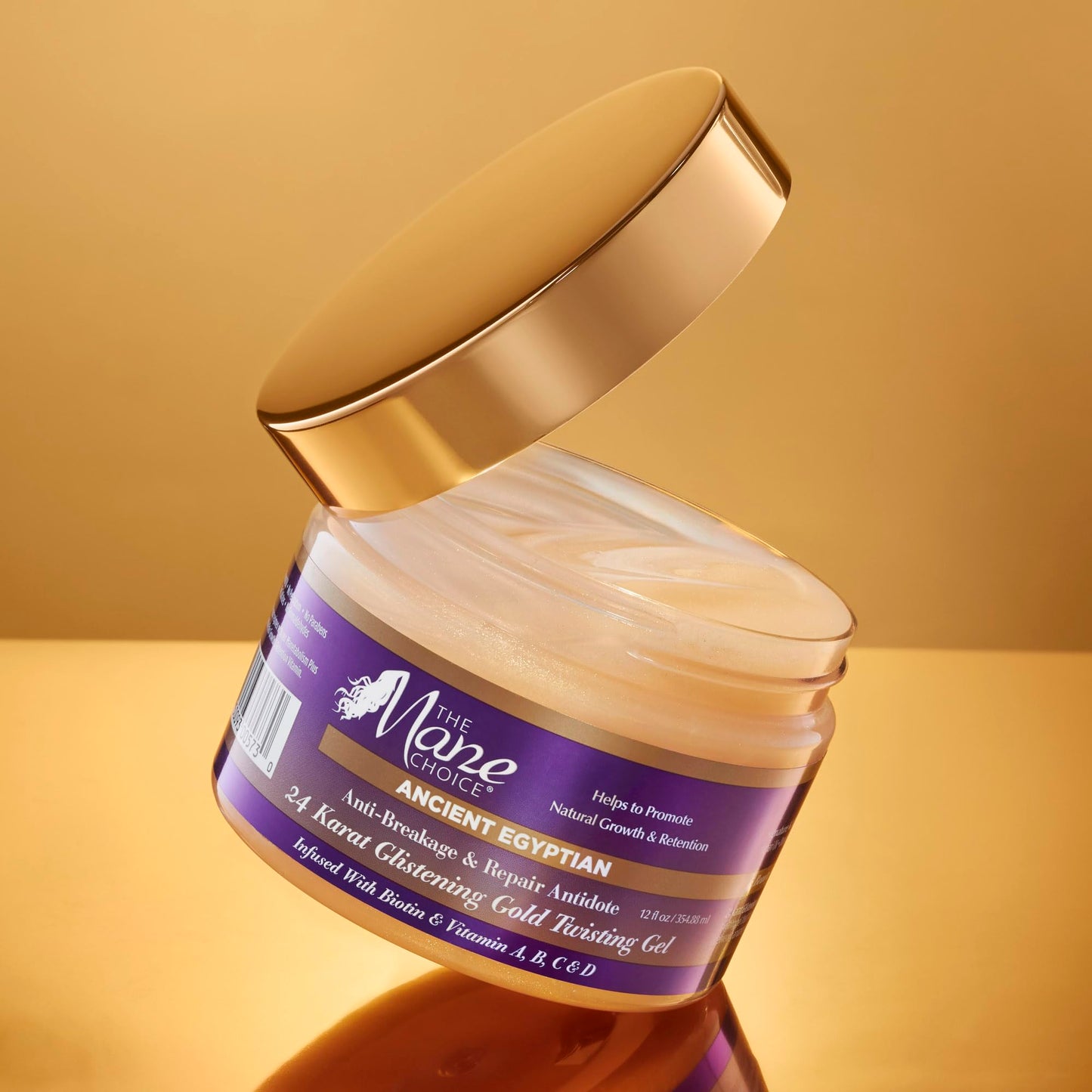 The Mane Choice Ancient Egyptian Anti-Breakage & Repair 24 Karat Gold Twisting Hair Gel, Definition & Shine Braid Gel for Dry, Damaged, Color or Beauty & Personal Care The Mane Choice