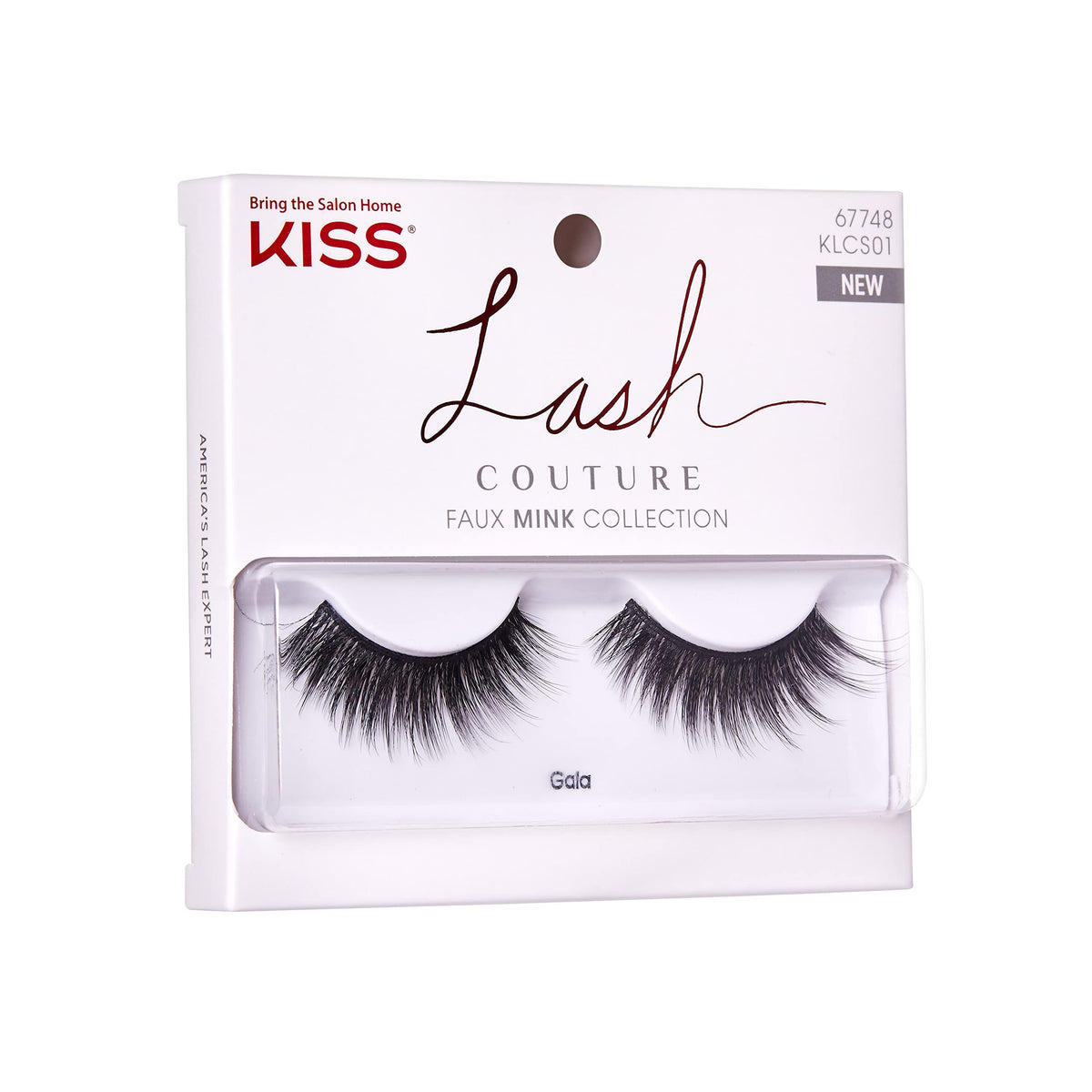 Kiss Lash Couture Faux Mink Gala Beauty & Personal Care KISS