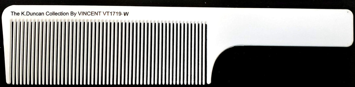 Kenny Duncan White Ceramic Comb Collection (Flat Top)