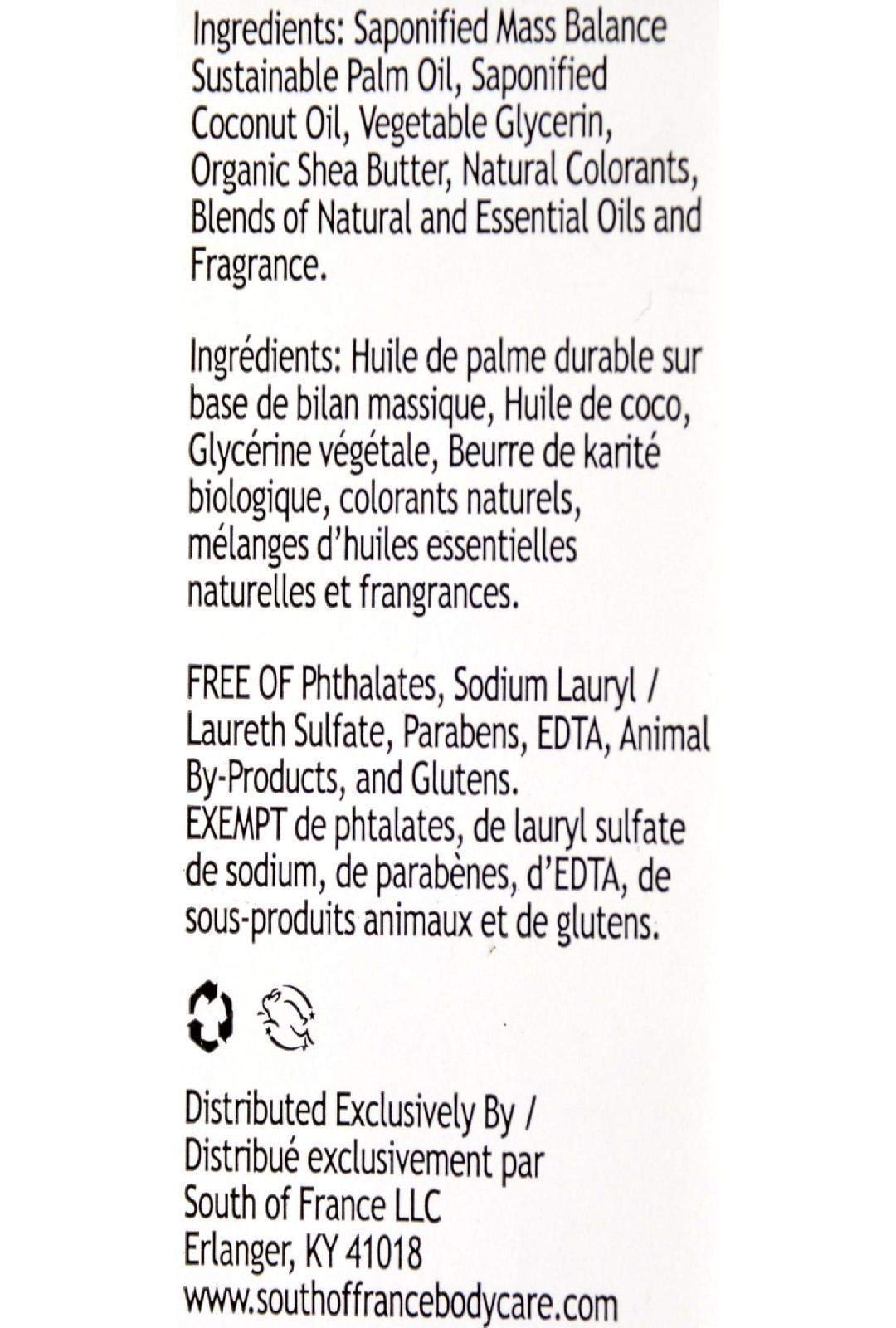 South of France Travel Bar Soap, Blooming Jasmine, 1.5 Ounce Beauty & Personal Care South Of France
