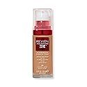 Revlon Age Defying 3X Makeup Foundation, Firming, Lifting and Anti-Aging Medium, Buildable Coverage with Natural Finish SPF 20, 060 Golden Beige, 1 fl Beauty & Personal Care REVLON