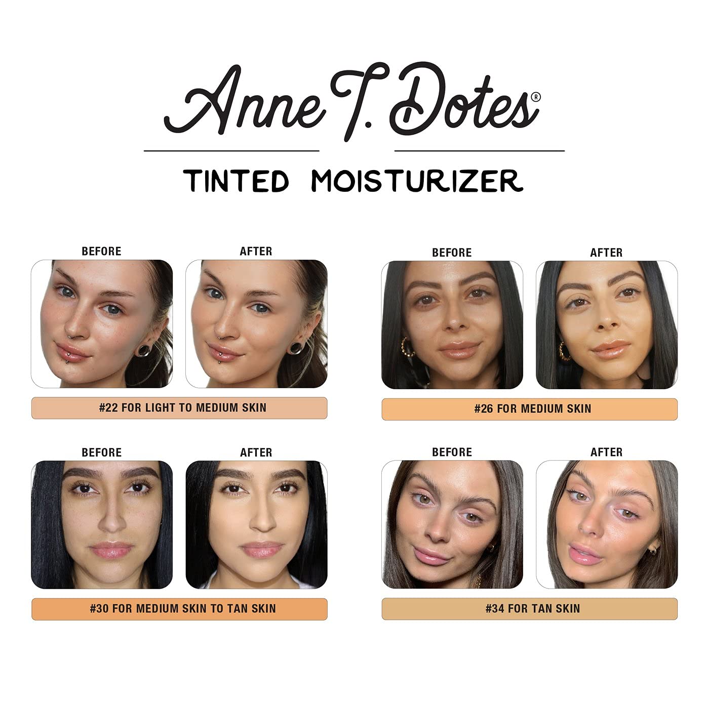 theBalm Anne T. Dotes Tinted Moisturizer, 26 (For Medium Skin), 1 Fl Oz Beauty & Personal Care theBalm