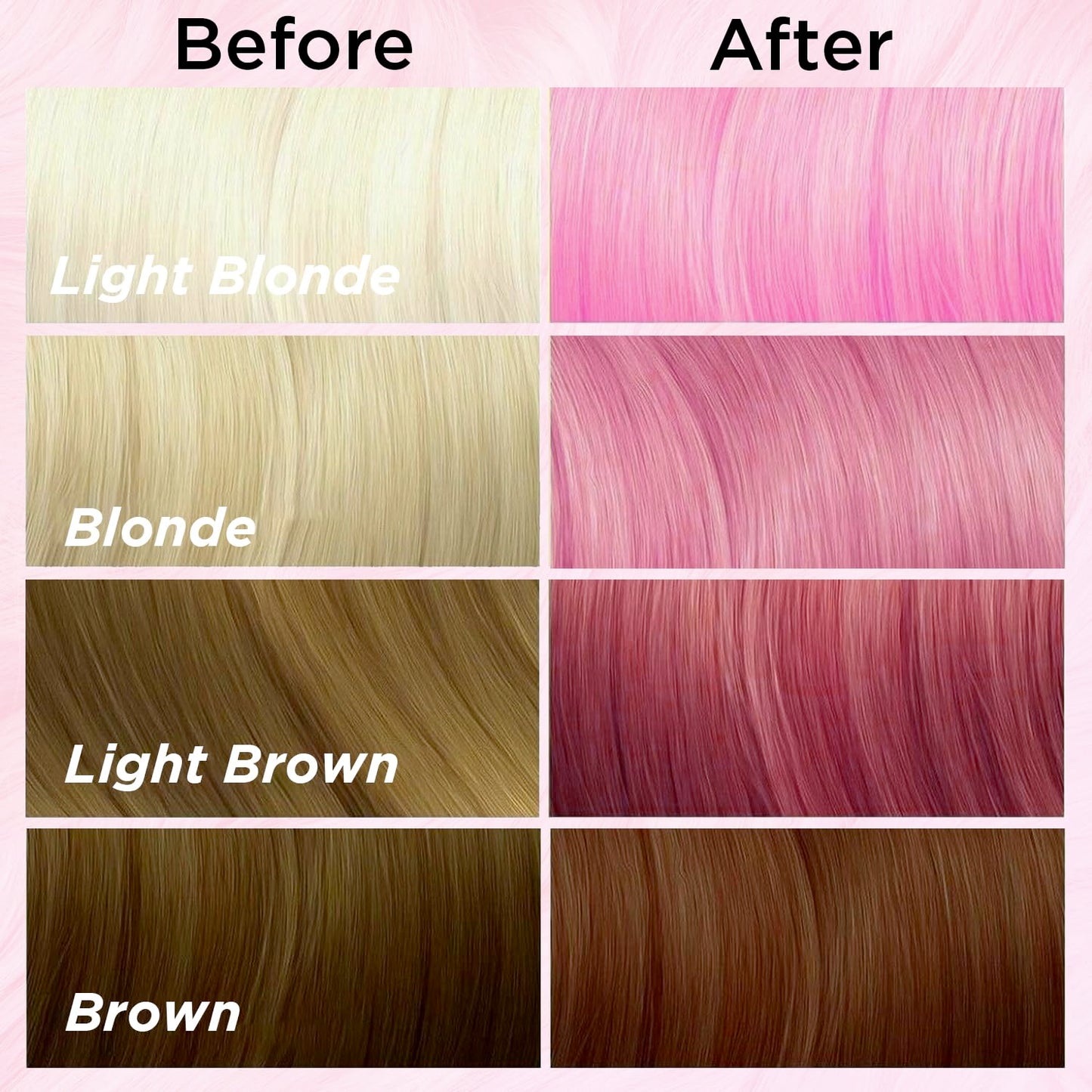 MOEHAIR VOODOO Pink Hair Dye, 8 Oz (Puppy Love), Pastel Pink, Vegan & Cruelty-Free, Semi-Permanent Hair Color, Intermixable, Ammonia, Sulfate Beauty & Personal Care MOEHAIR