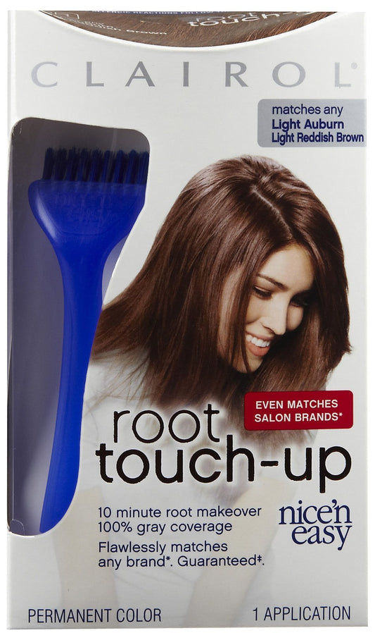 Clairol Nice N Easy Root Touch-Up, Hair Color, Light Auburn #6R - Kit Beauty & Personal Care Clairol