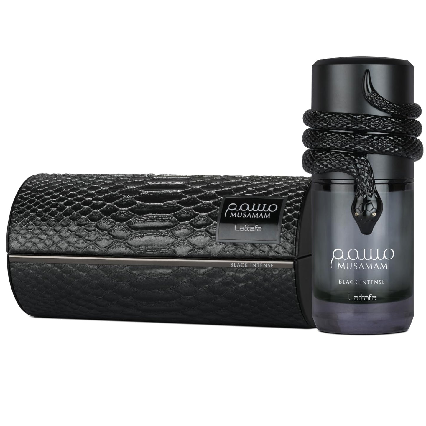 Lattafa Musamam Black Intense - Spicy, Woody, Amber, Aromatic - Eau de Parfum Spray Long-Lasting Fragrance for Unisex, 3.4 Ounce / 100 ml Beauty and Personal Care Lattafa