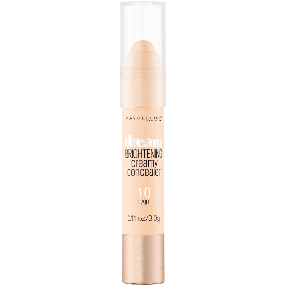 Maybelline Dream Brightening Creamy Concealer, Fair, 0.11 oz.