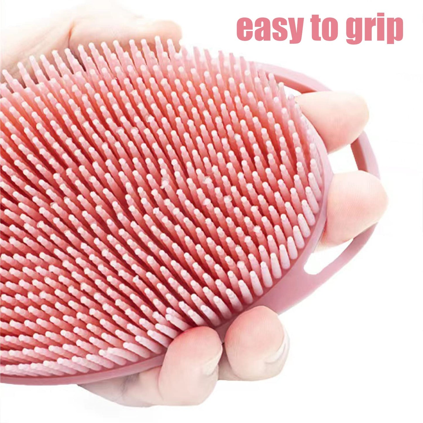 Soft Exfoliating Body Bath Shower Scrubber - Silicone Body Brush, 3 Pack for Kids and Adults with All Kinds of Skin Beauty & Personal Care MR LION