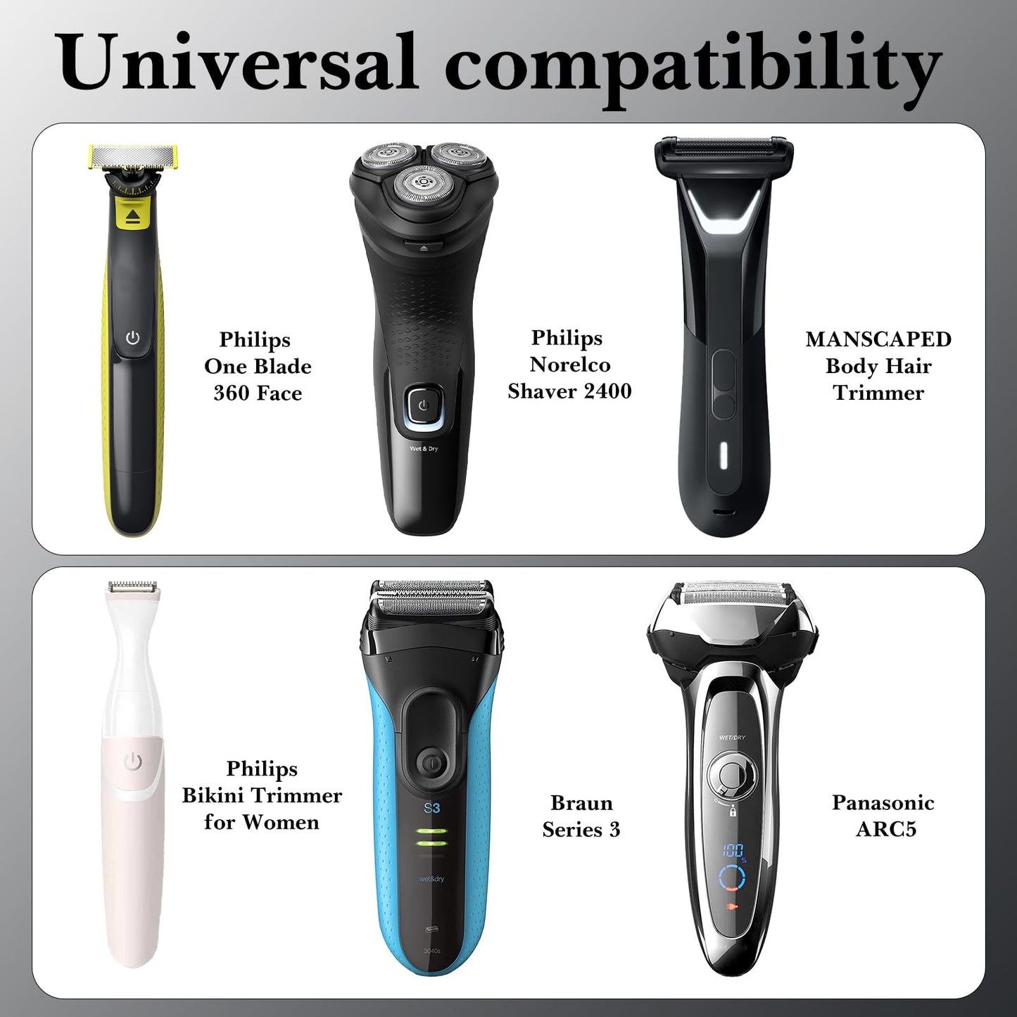Linkidea Electric Razor Holder for Men, Folding Shaver Storage Stand, Shower Organizer Compatible with Philips Shaver 2400, Braun Series 3, 5, 6 Beauty and Personal Care Linkidea