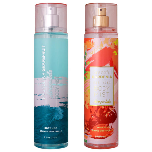 Aeropostale Magnolia & Pink Grapefruit + Graceful Gardenia 8 Fl. Oz. Body Mists BOGO 50 OFF Beauty & Personal Care AEROPOSTALE