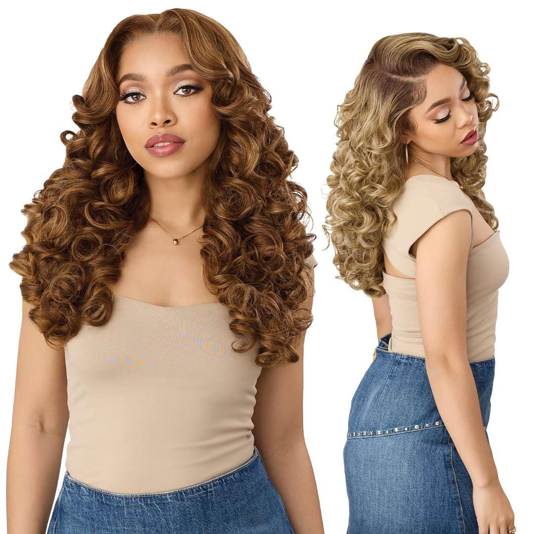 Outre Lace Front Wig - Perfect Hair Line 13X6 - PH 23 (JET BLACK 1)