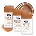 b.pure Moisturizing Bronzer Drops | Original Bronze Gold | Tinted Face & Skin Glow Enhancer | 1 oz, 3-Pack Beauty & Personal Care b.pure