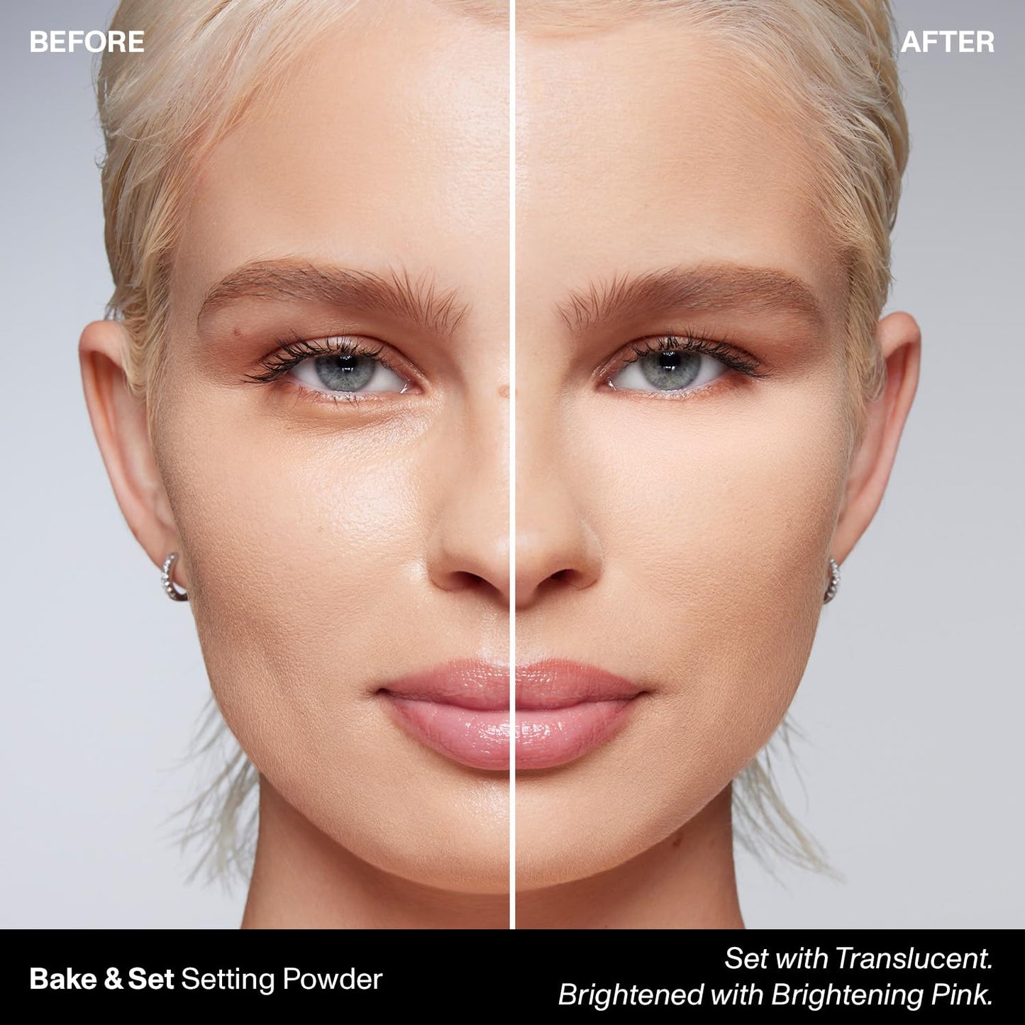 Morphe Totally Set Mini Brighten & Set Setting Powder Duo - Lightweight, Talc-Free Powder for Face Makeup Natural Finish - Minimizes Shine for Up Beauty & Personal Care MORPHE