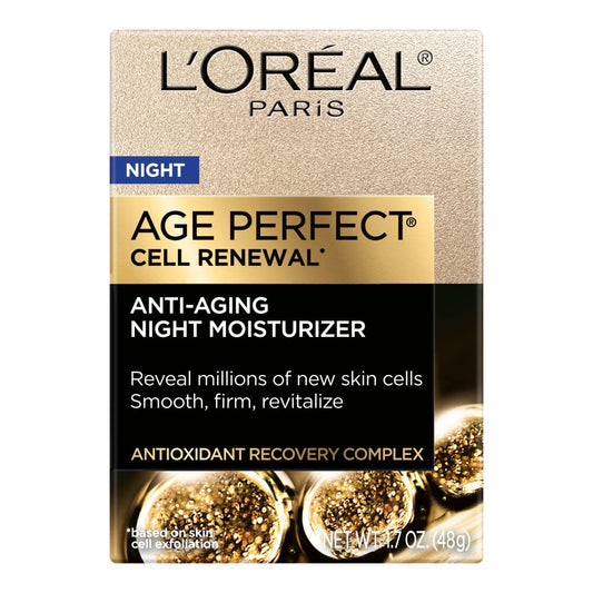 L'Oreal Paris, Age Perfect Night Moisturizer, 1.7 Fl Oz Beauty & Personal Care L'Oreal Paris
