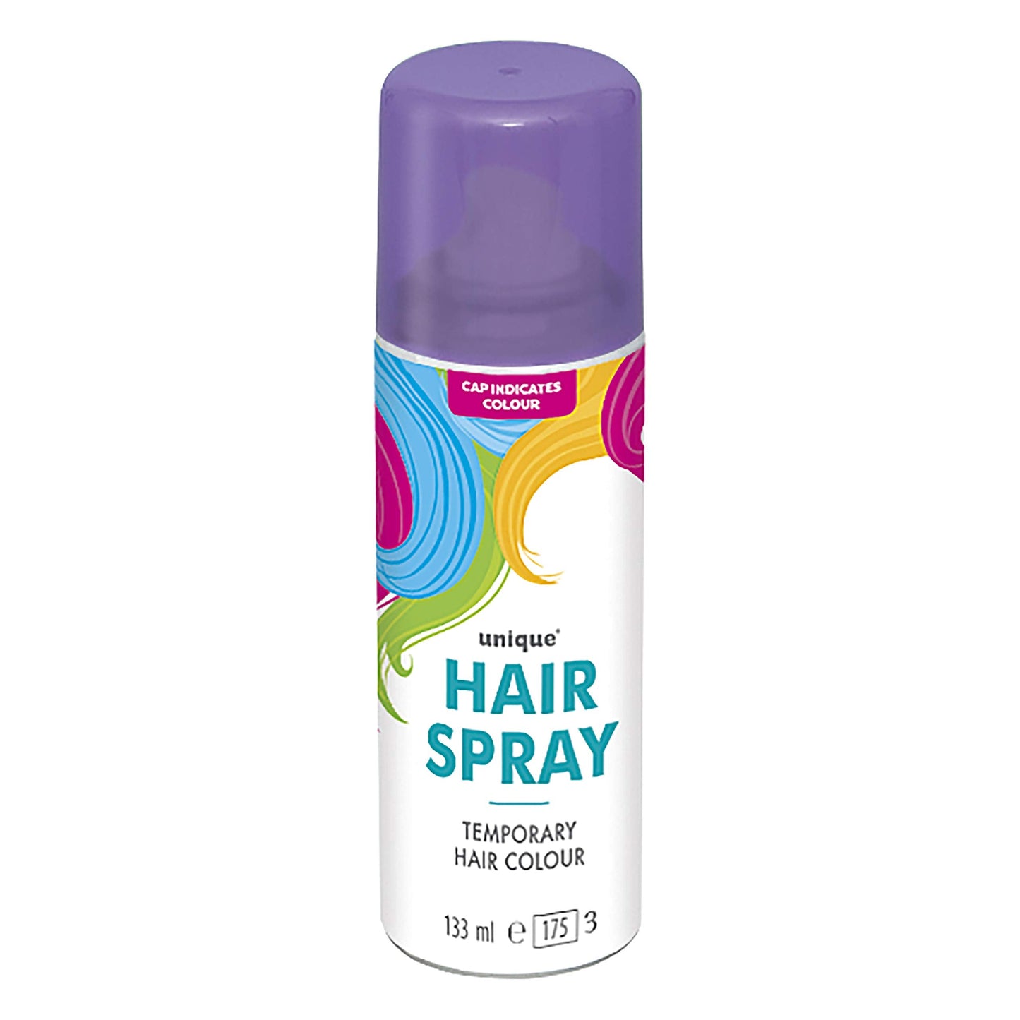 Purple Neon Hair Spray - 4.5 fl oz (1 Pc) - Perfect for Your Bold Standout Look & Special Events Beauty & Personal Care Unique