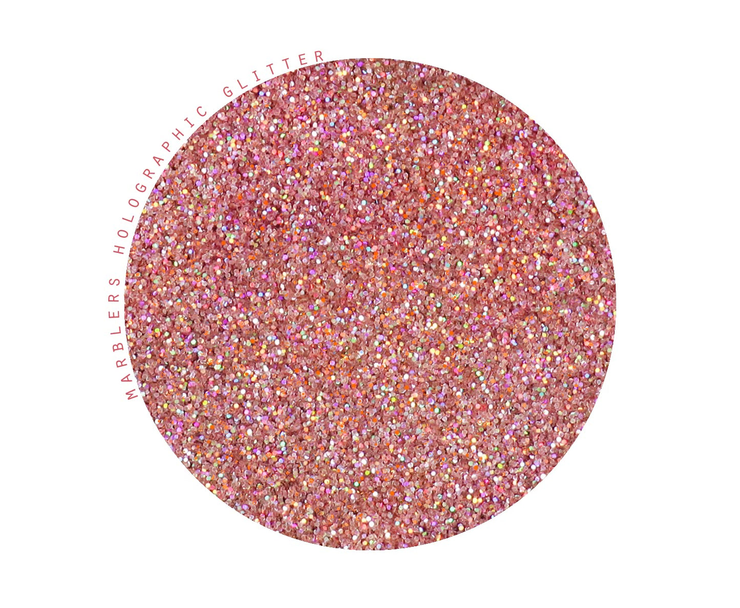 MARBLERS Holographic Glitter [Holo Pink Rose] 1.5oz (42g) | Fine | Non-Toxic, Vegan, Cruelty-Free | Face, Body, Eyeshadow, Hair, Festival, Party Beauty & Personal Care MARBLERS