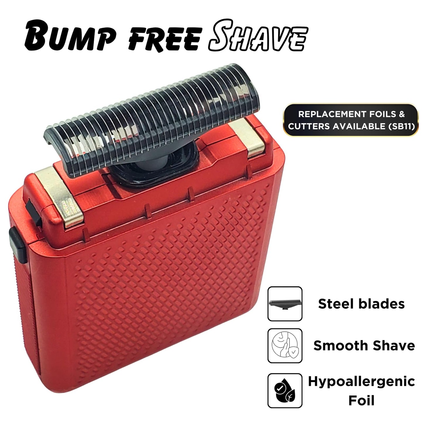 Supreme Trimmer Replacement Foil & Cutter SB11 - Hypoallergenic Foil for STF101 Solo - Red Beauty and Personal Care Supreme Trimmer