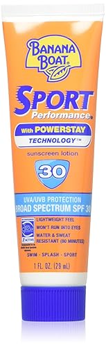 Banana Boat Sport Performance Sunscreen Lotion 30 Spf 1 oz(Pack Of 5) Beauty & Personal Care Banana Boat