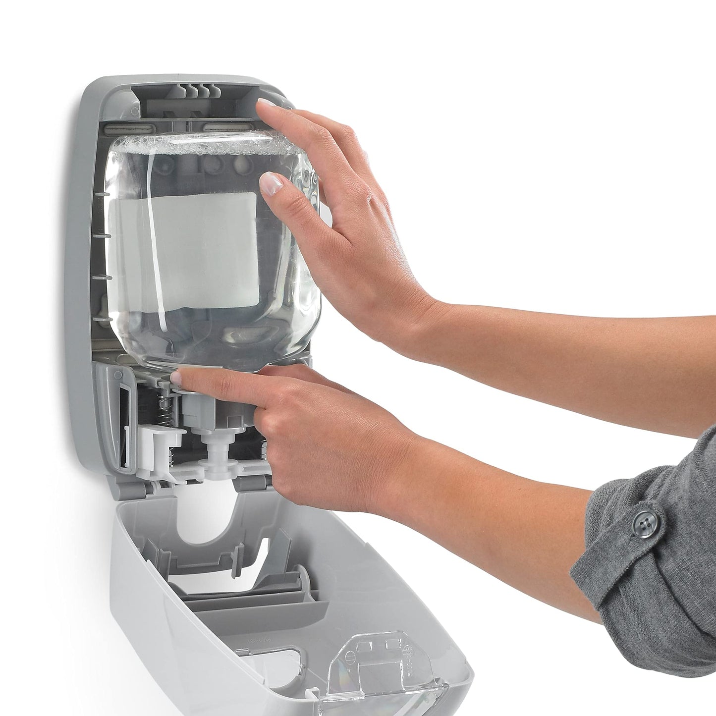 Gojo FBA_5150-06 GOJ515006-Gojo Liquid Foaming Soap Dispenser, White Beauty & Personal Care GOJO