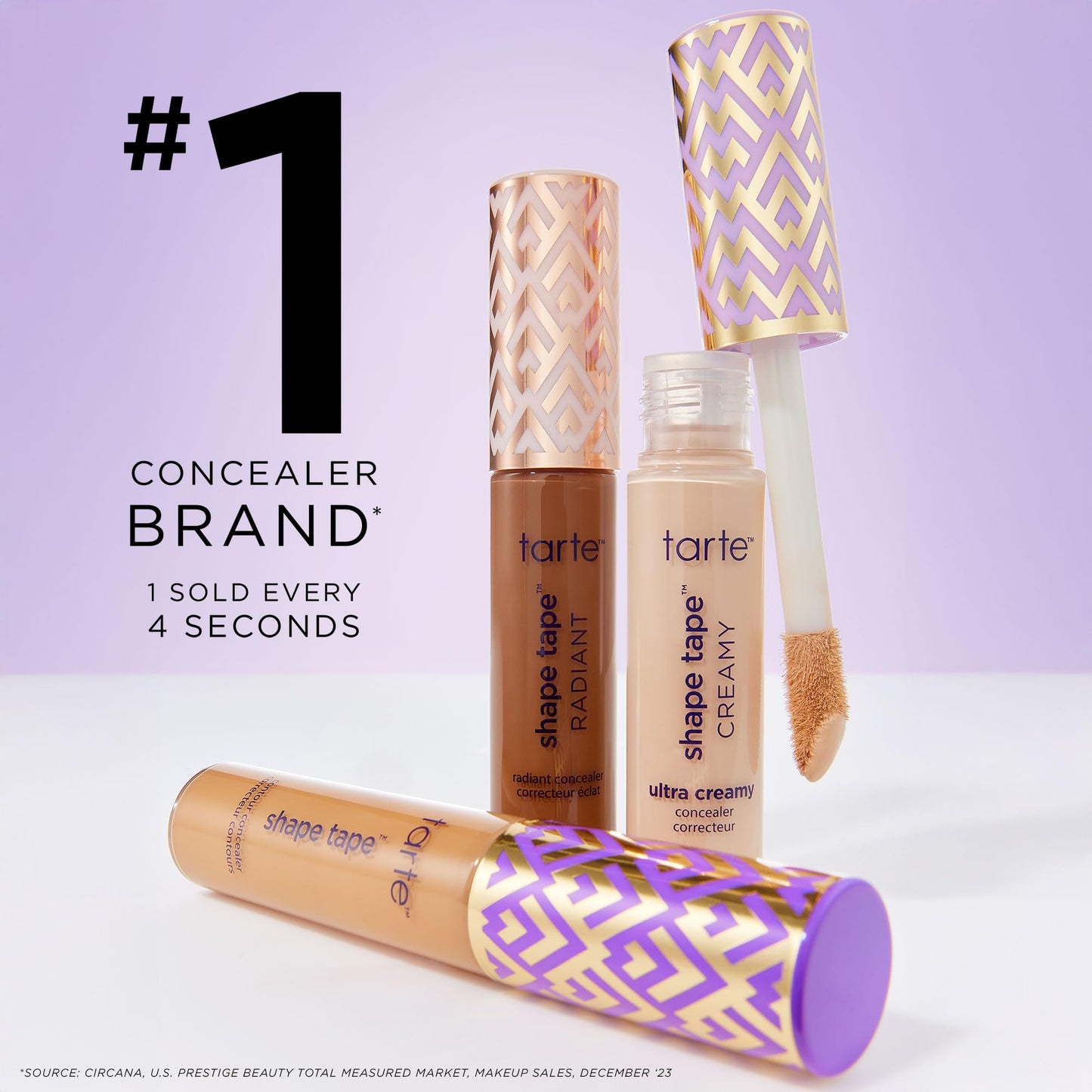 tarte shape tape concealer - Full Size-Coverage, Matte Finish for Under Eye, Dark Circles, Fine Lines, Redness & Discoloration, Longwear Beauty & Personal Care tarte