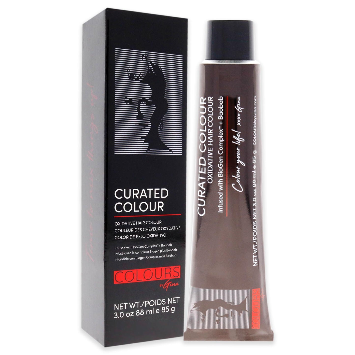 Colours By Gina Curated Colour - 6.35-6GM Dark Golden Mahogany by Colours By Gina for Unisex - 3 oz Hair Color Beauty & Personal Care Colours By Gina
