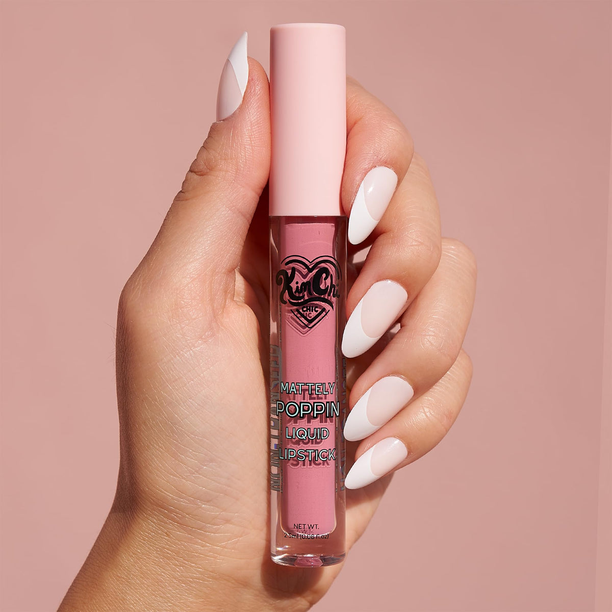 Kimchi Chic Beauty Mattely Poppin Liquid Matte Lipstick, Long Lasting