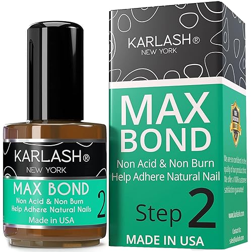 Karlash Professional Made in USA Natural Nail Prep Dehydrate & Bond Primer, Nail Bonding, Superior Bonding Primer for Acrylic Powder and Gel Nail Beauty & Personal Care Karlash