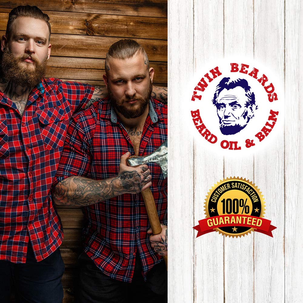 Twin Beards Sandalwood Beard Oil for Men | Beard Conditioner for Men | Essential Beard Care | Beard Softener for Men during Beard Growth | Beard Beauty & Personal Care TWIN BEARDS BEARD OIL